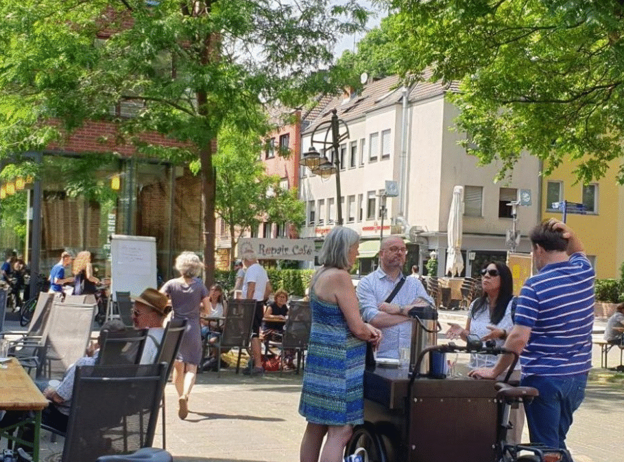 Juni 2023: „fairplappert euch“ am Tag der offenen Gesellschaft.