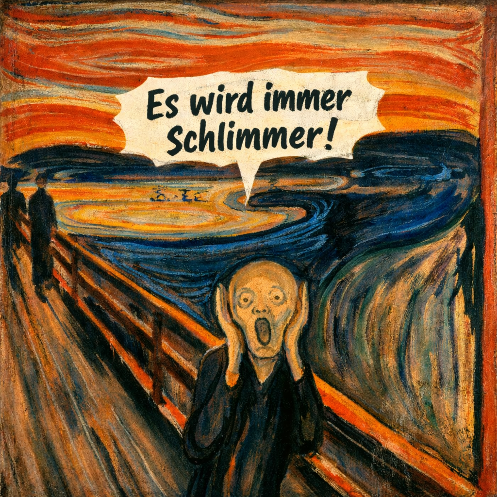 Kopiervorlage: Reaktion auf „Es wird immer schlimmer“