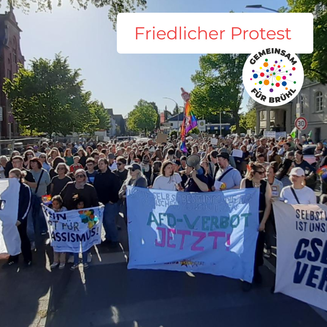 Nachlese Protest „Gemeinsam gegen Rechts“ am 28. April 2026